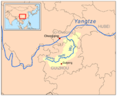 Wu River in Guizhou
