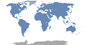North and South America