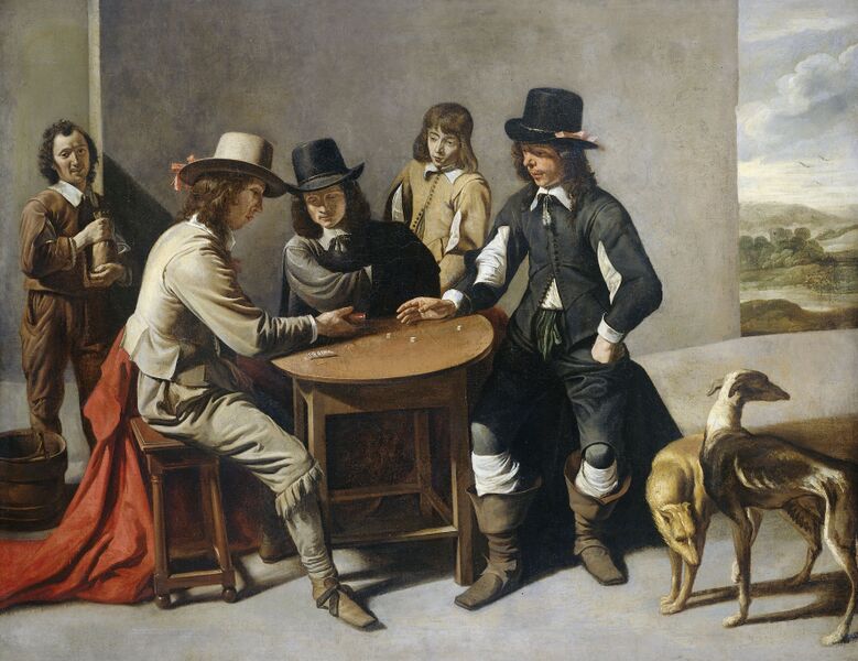 ملف:De dobbelaars Rijksmuseum SK-A-3099.jpeg