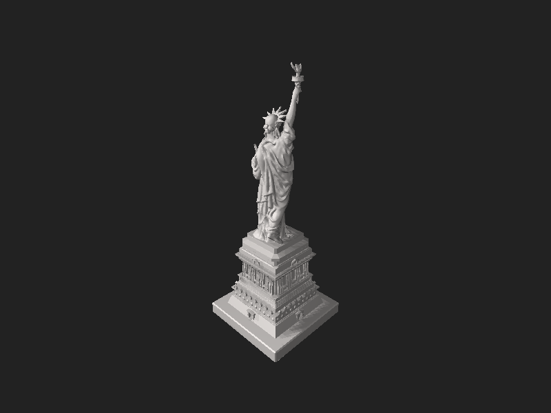 ملف:Statue of Liberty.stl