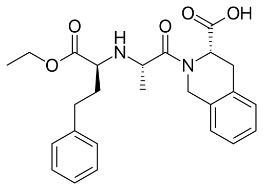 ملف:Quinapril structure.svg