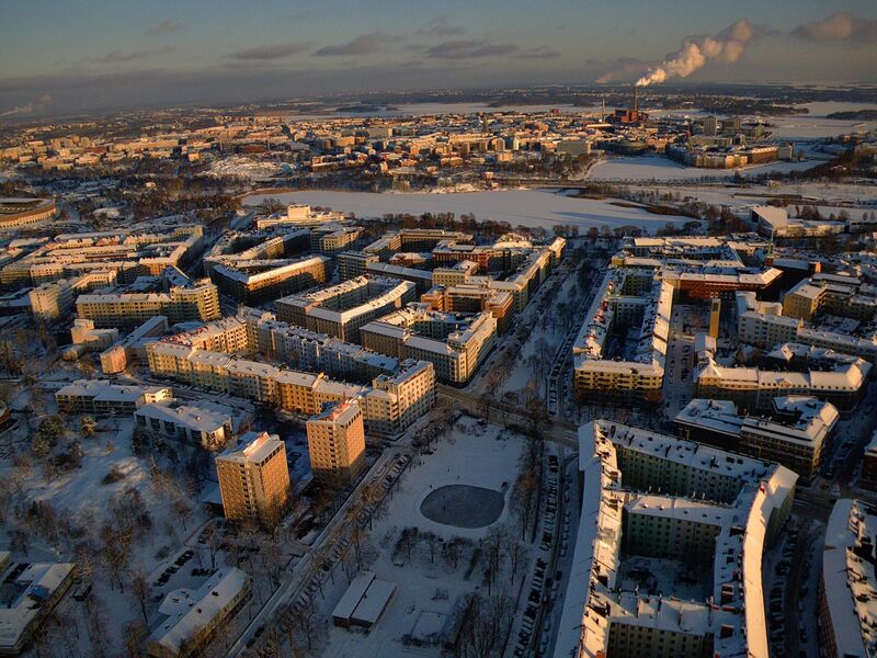ملف:Töölö from air.jpg