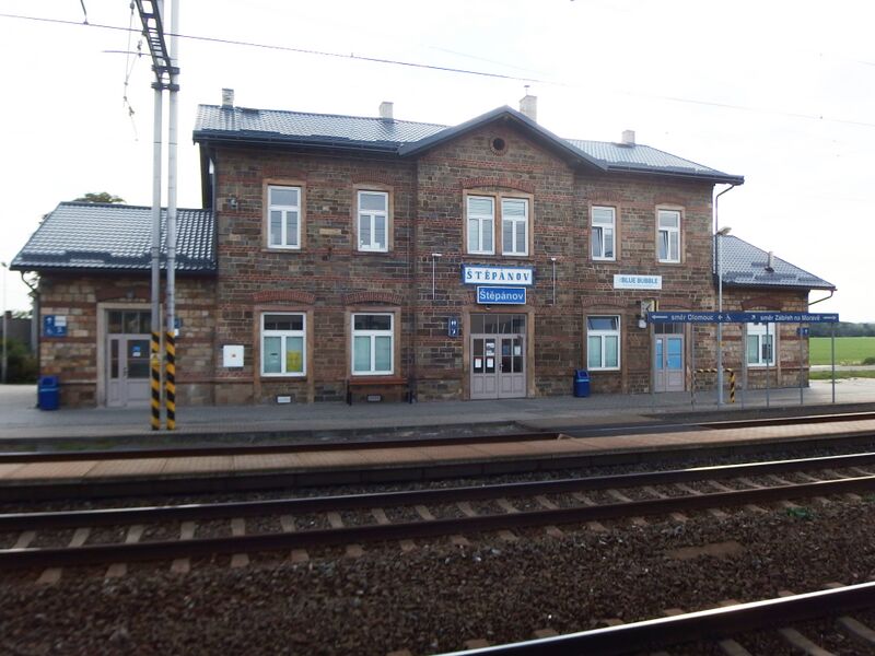 ملف:Štěpánov (OL), nádraží (1).jpg