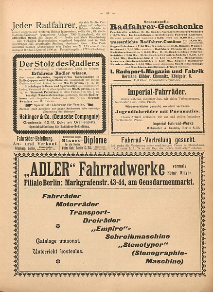 ملف:Märkische Radfahrer-Zeitung, Nr. 3, 18. Januar 1900.pdf
