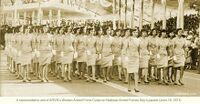 WAFC (Women's Armed Forces Corps) division in the National Armed Forces Day parade, Saigon, 19 June 1971