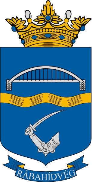 ملف:HUN Rábahídvég COA.svg