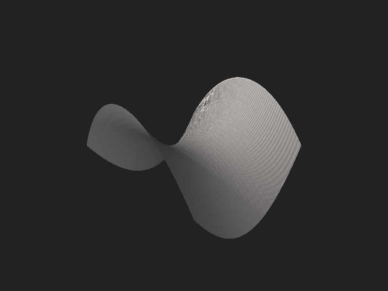 ملف:Hyperbolic paraboloid.stl