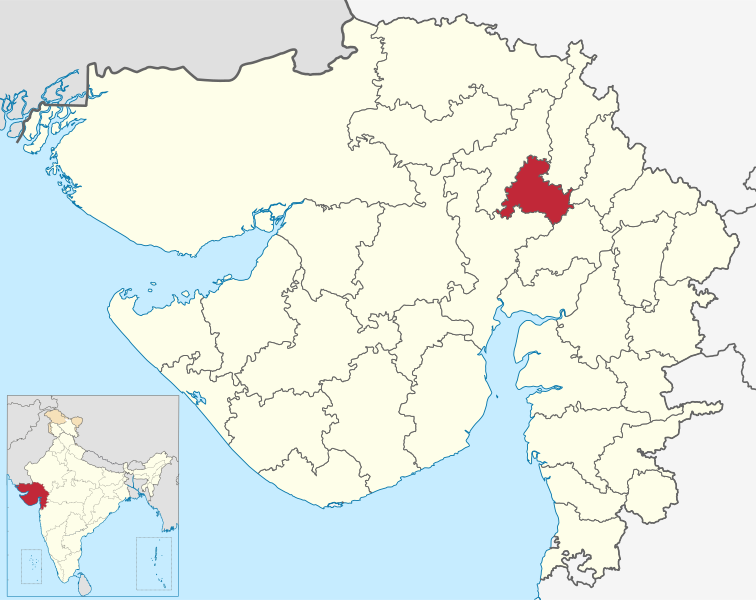 ملف:Gandhinagar in Gujarat (India).svg