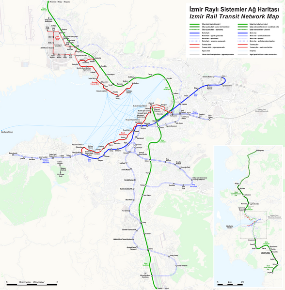 ملف:Izmir Rapid Transit Map.png