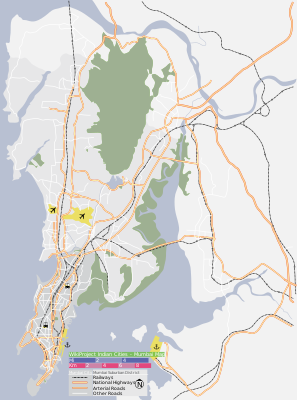 Mumbai area locator map.svg