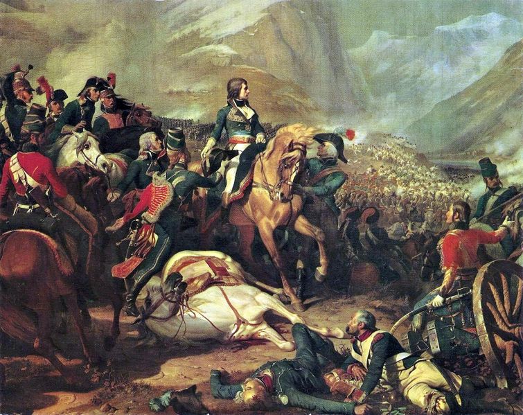 ملف:Philippoteaux Felix - Bonaparte a la bataille de Rivoli.jpg