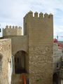 Albarrana Tower in the Alcazaba de Badajoz.