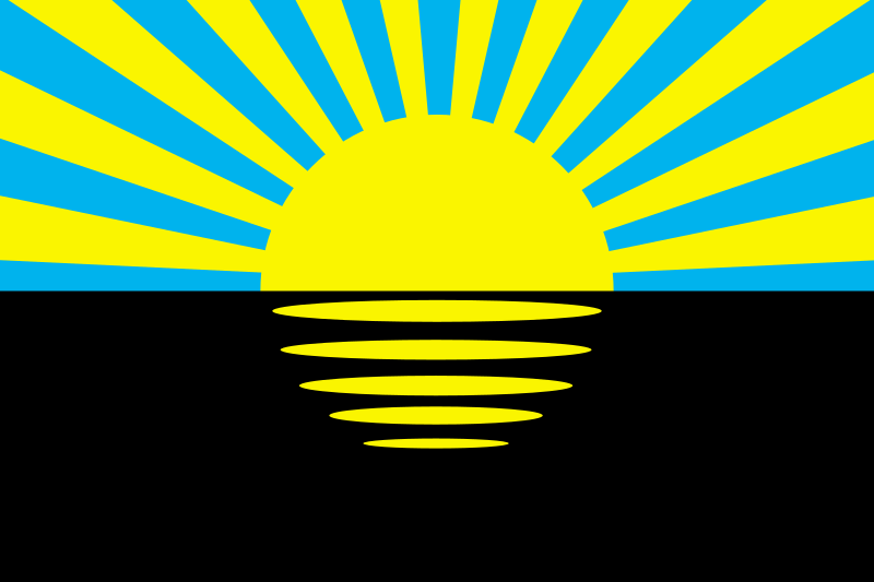 ملف:Flag of Donetsk Oblast.svg