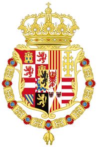 Coat of Arms of Charles II of Spain as Monarch of Naples and Sicily.svg