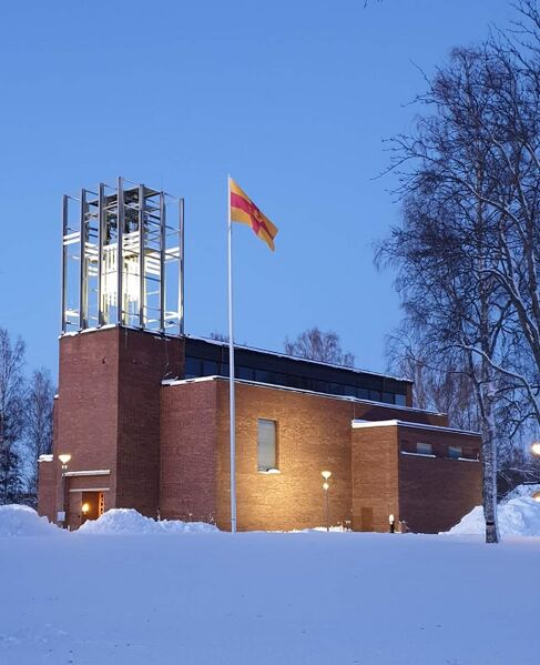 ملف:Norrfjärden Church.jpg