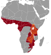 Map of range