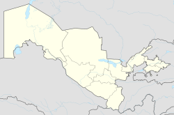 Tashkent is located in أوزبكستان