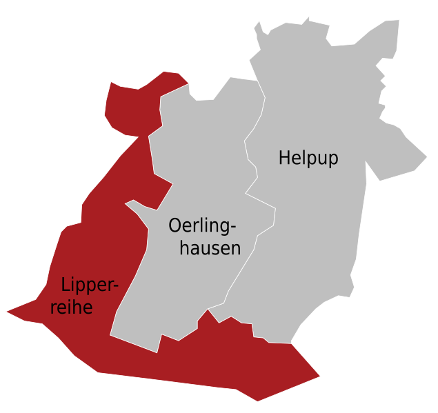ملف:Ortsteile Oerlinghausen - Lipperreihe.svg