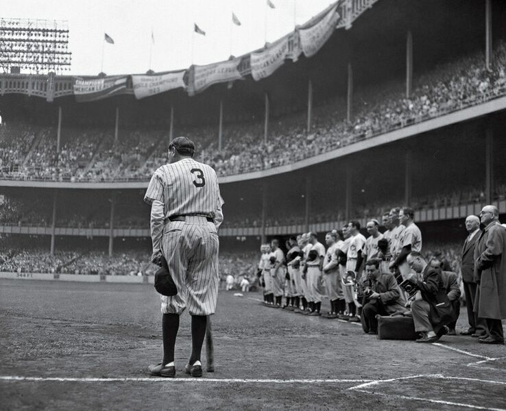 ملف:Babe Ruth Bows Out.jpg