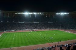 Soft opening match between Zamalek and Al-Zawra'a
