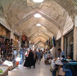 The Safavid era bazaar of Zanjan