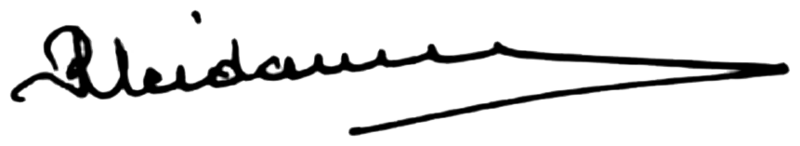 ملف:Signature of Rexhep Meidani.png