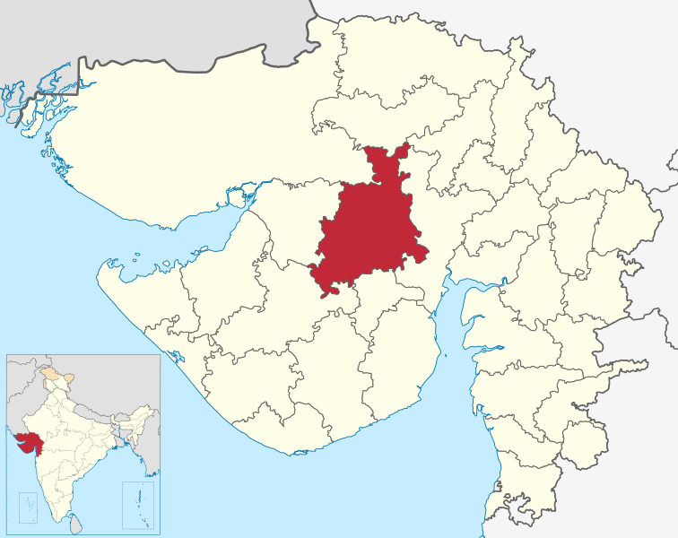 ملف:Surendranagar in Gujarat (India).svg