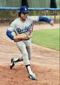 Fernando Valenzuela, pitcher for the LA Dodgers and winner of two World Series