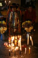 Maximón, a Maya god, Guatemalan Highlands