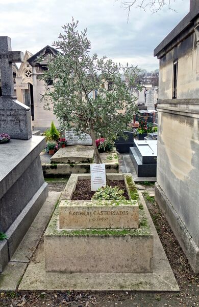 ملف:Montparnasse cimetiere castoriadis.JPG