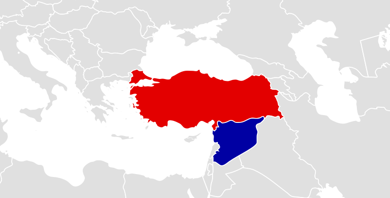 ملف:Turkey Syria Locator.svg