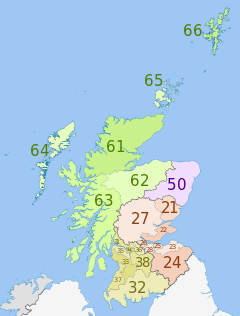 NUTS 3 regions of Scotland map.svg