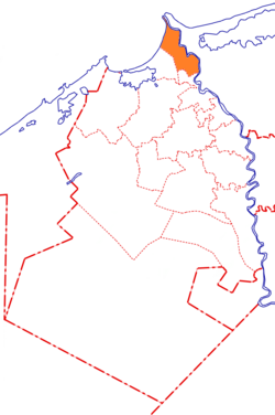 Location in Beheira Governorate