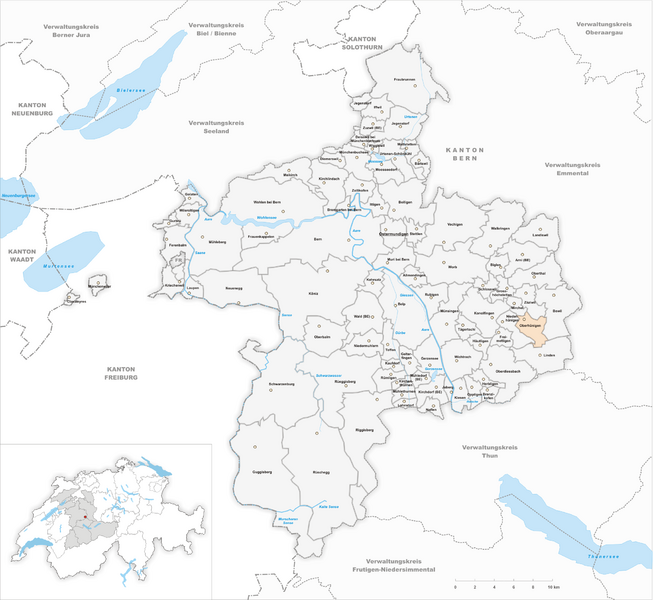 ملف:Karte Gemeinde Oberhünigen 2014.png