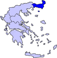 Western Thrace within Greece.