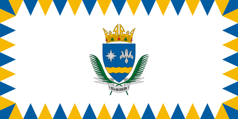 ملف:Flag of Szamoskér.svg