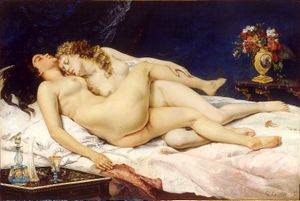 Gustave Courbet - Le Sommeil (1866), Paris, Petit Palais.jpg