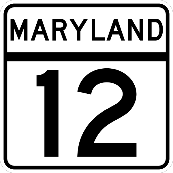 ملف:MD Route 12.svg