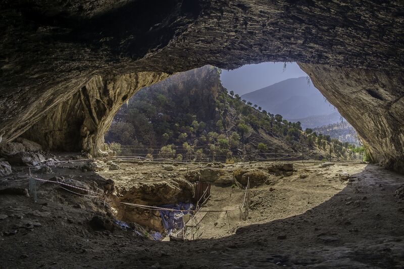 ملف:Shanidar Cave - overview.jpg