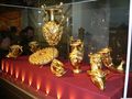 A gold Thracian treasure from Panagyurishte, Bulgaria.