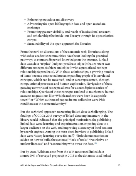 ملف:ARL White Paper on Wikidata Opportunities and Recommendations.pdf