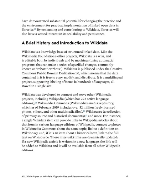 ملف:ARL White Paper on Wikidata Opportunities and Recommendations.pdf
