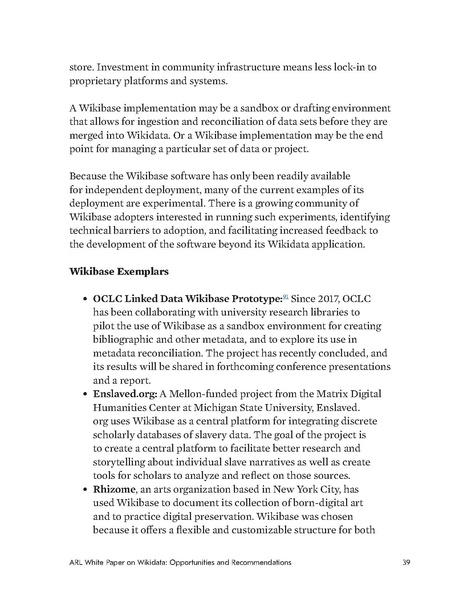 ملف:ARL White Paper on Wikidata Opportunities and Recommendations.pdf