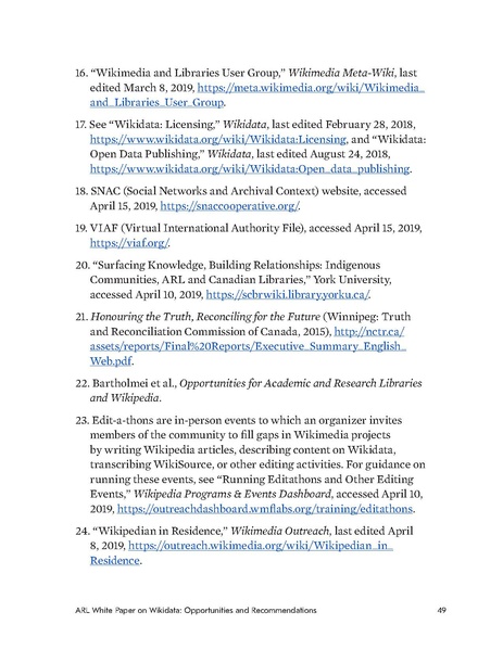 ملف:ARL White Paper on Wikidata Opportunities and Recommendations.pdf