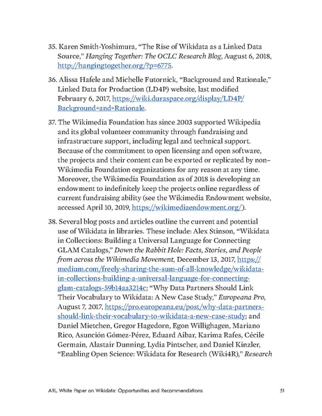 ملف:ARL White Paper on Wikidata Opportunities and Recommendations.pdf