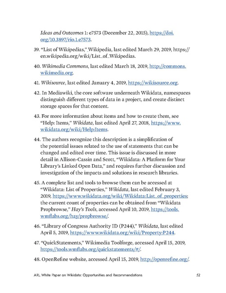 ملف:ARL White Paper on Wikidata Opportunities and Recommendations.pdf