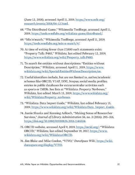 ملف:ARL White Paper on Wikidata Opportunities and Recommendations.pdf