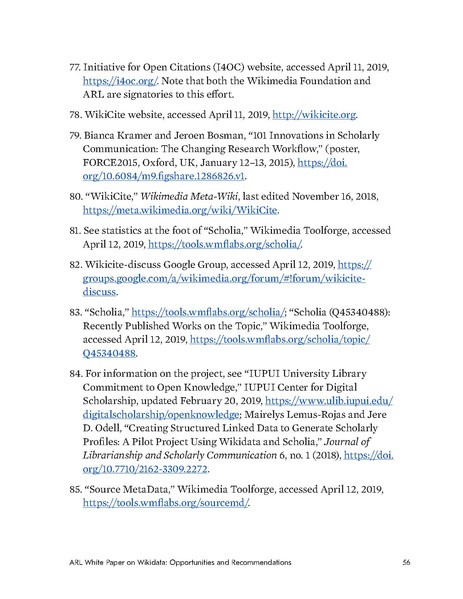 ملف:ARL White Paper on Wikidata Opportunities and Recommendations.pdf