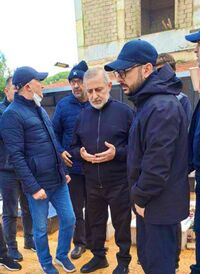 وفيق صفا في إحدى قرى جنوب لبنان 27 نوفمبر 2024