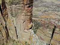 Church entrance (inside cave)